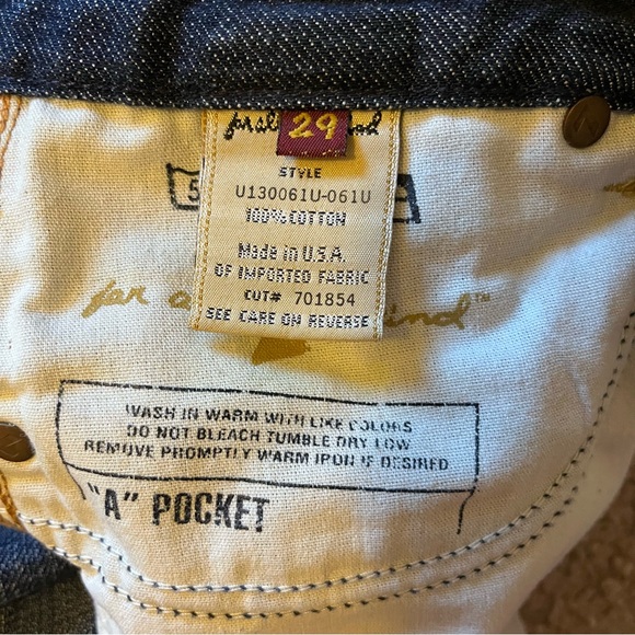 7 For All Mankind A Pocket Bootcut Jeans - Picture 10 of 11